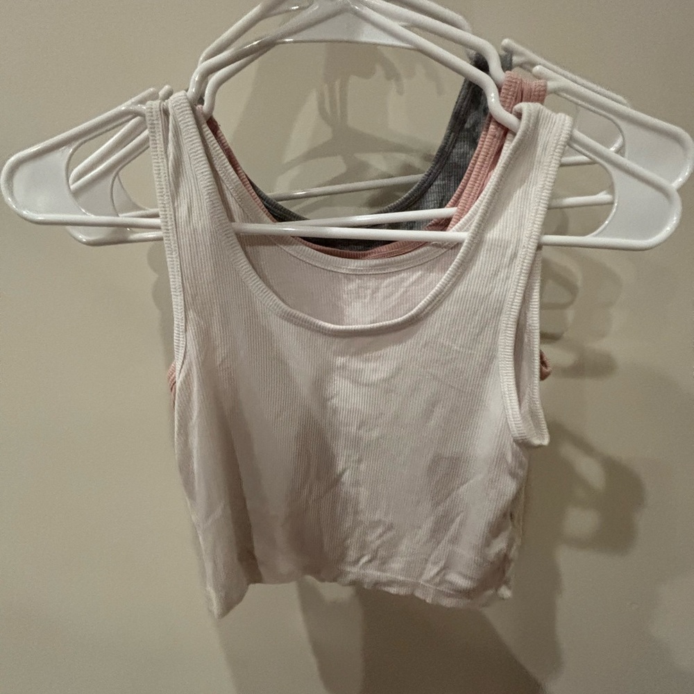 NWOT: 3 Piece Crop Tops